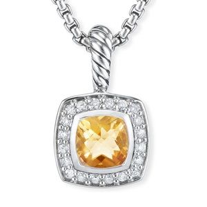 David Yurman Petite Albion Necklace with Diamonds